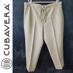 Men's Cubavera Drawstring Pants Size 1x/32